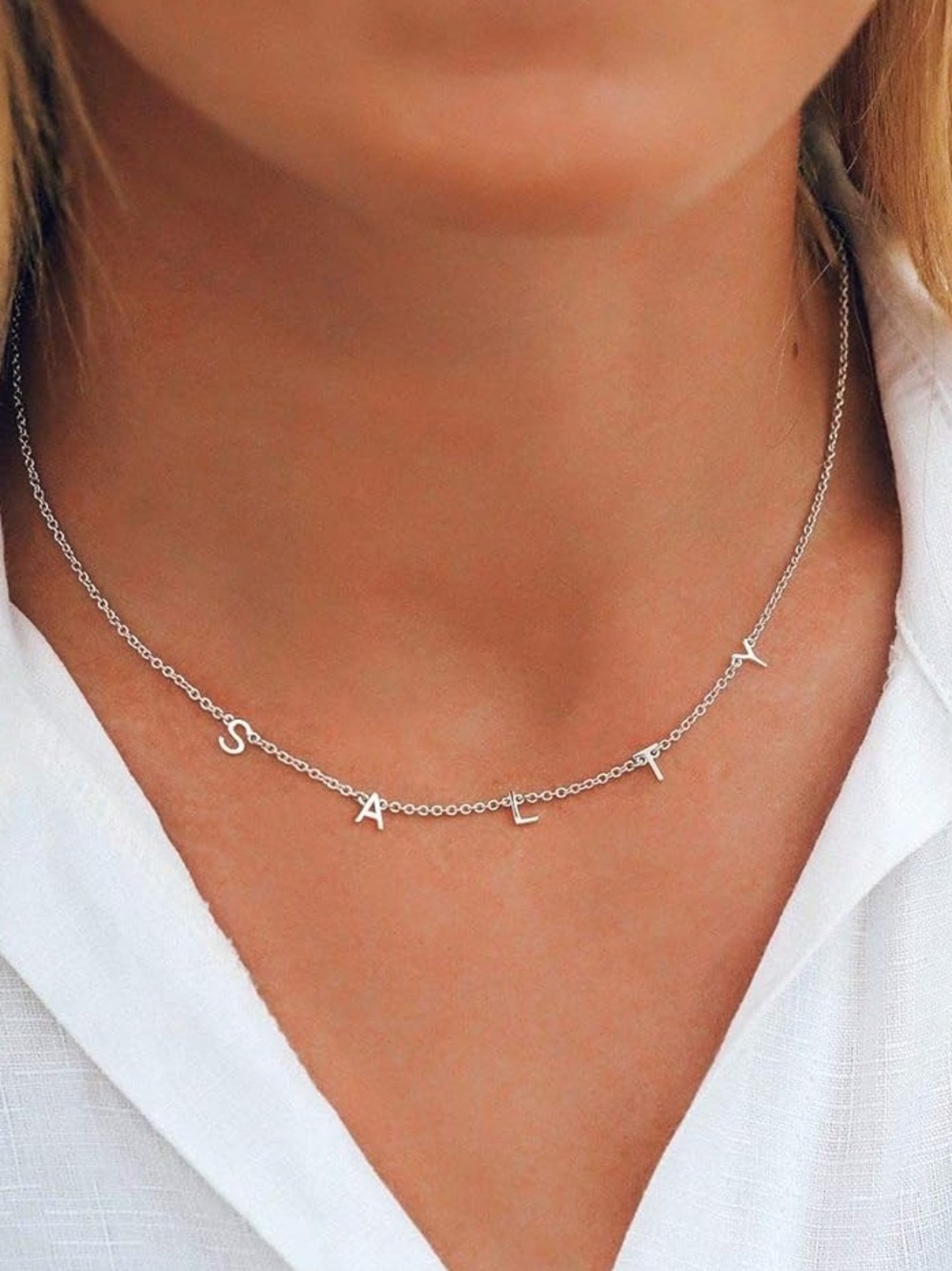 Pura Vida // Silver Salty Necklace